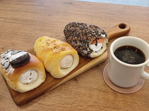 빵소라 럭키백 사진