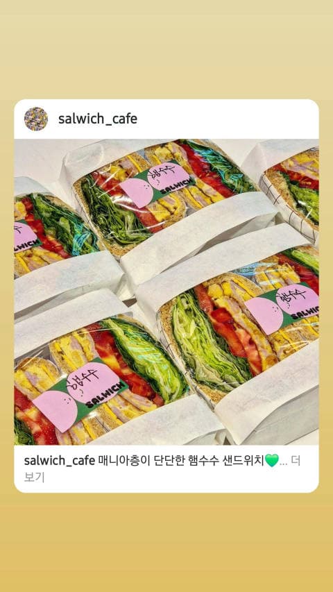 샐위치 럭키백 사진
