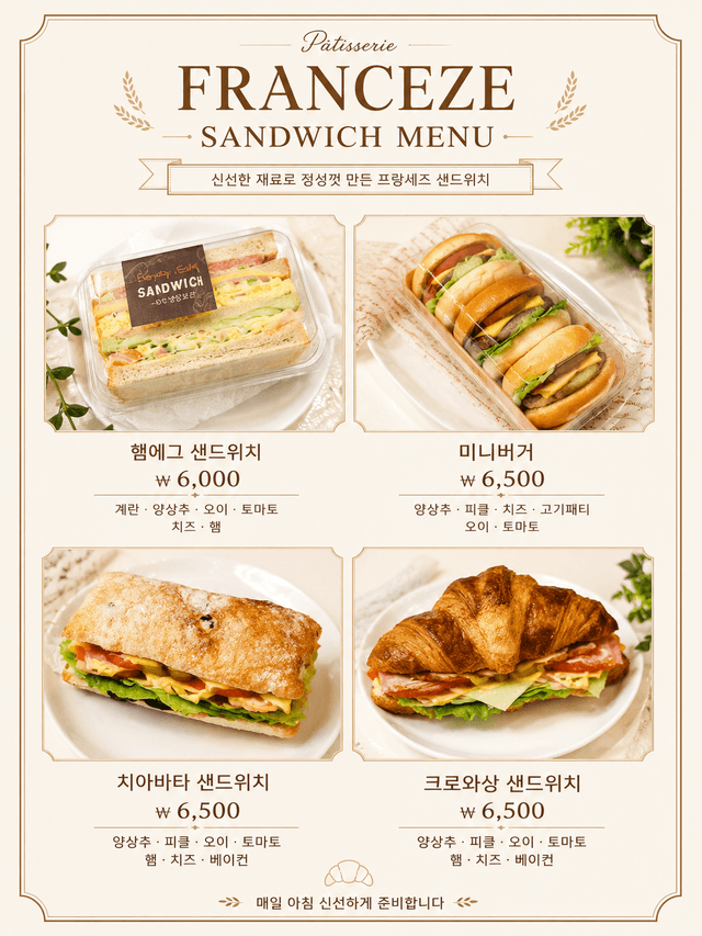 프랑세즈과자점 럭키백 사진