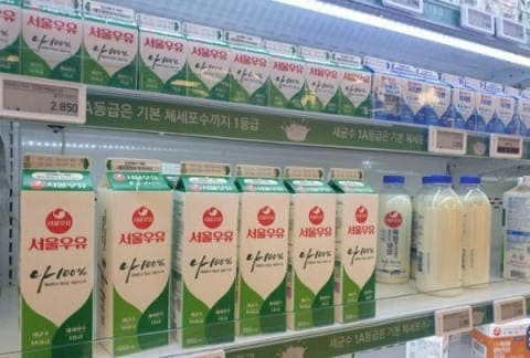 서울우유서교동고객센터 럭키백 사진