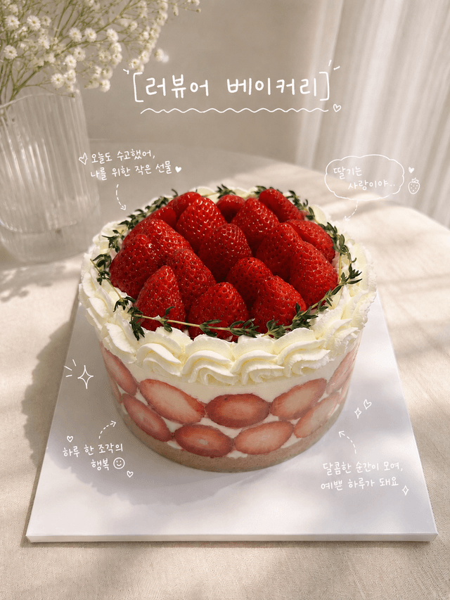 러뷰어 베이커리 럭키백 사진