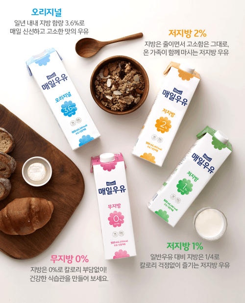 매일유업 종암대리점 럭키백 사진